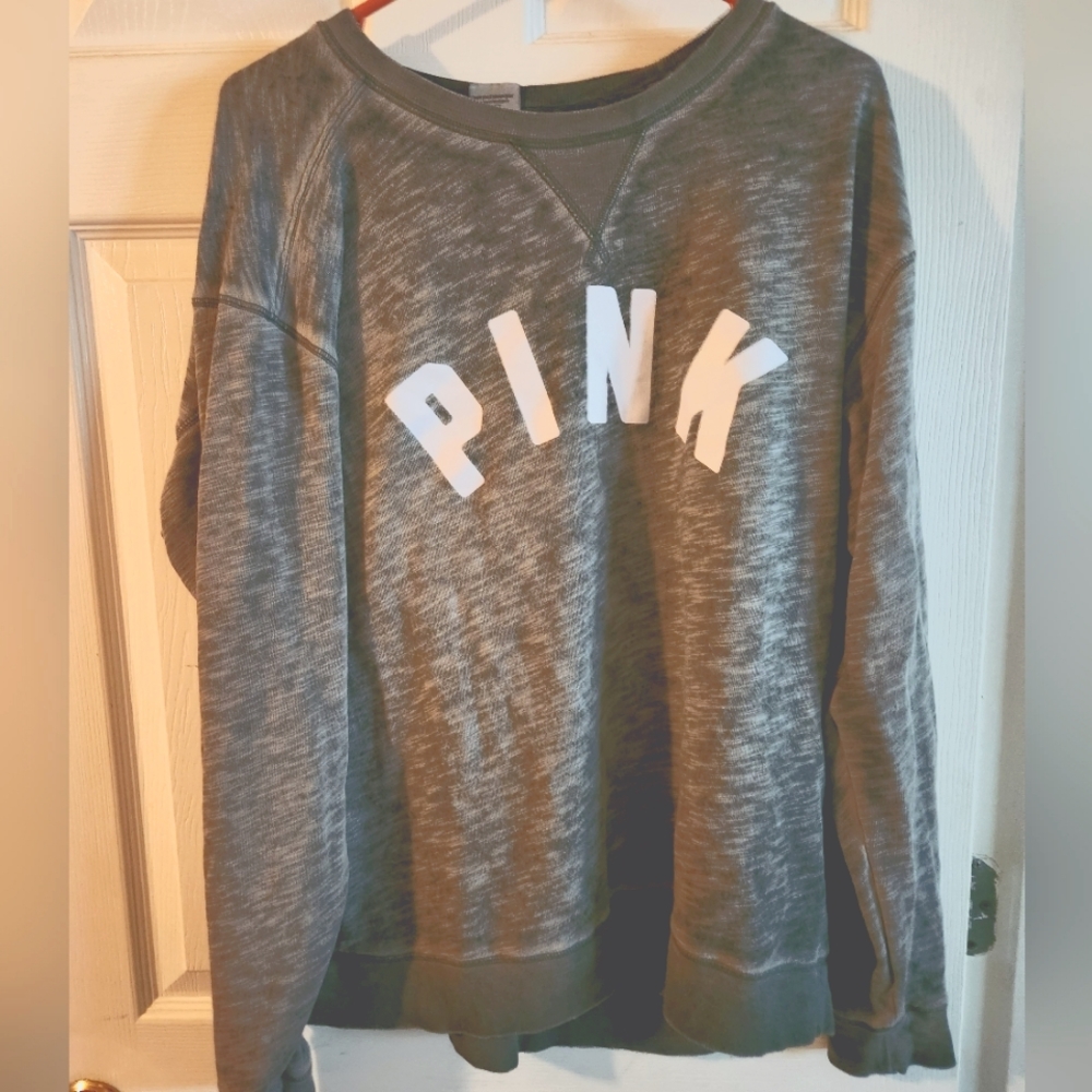 Grey PINK sweatshirt